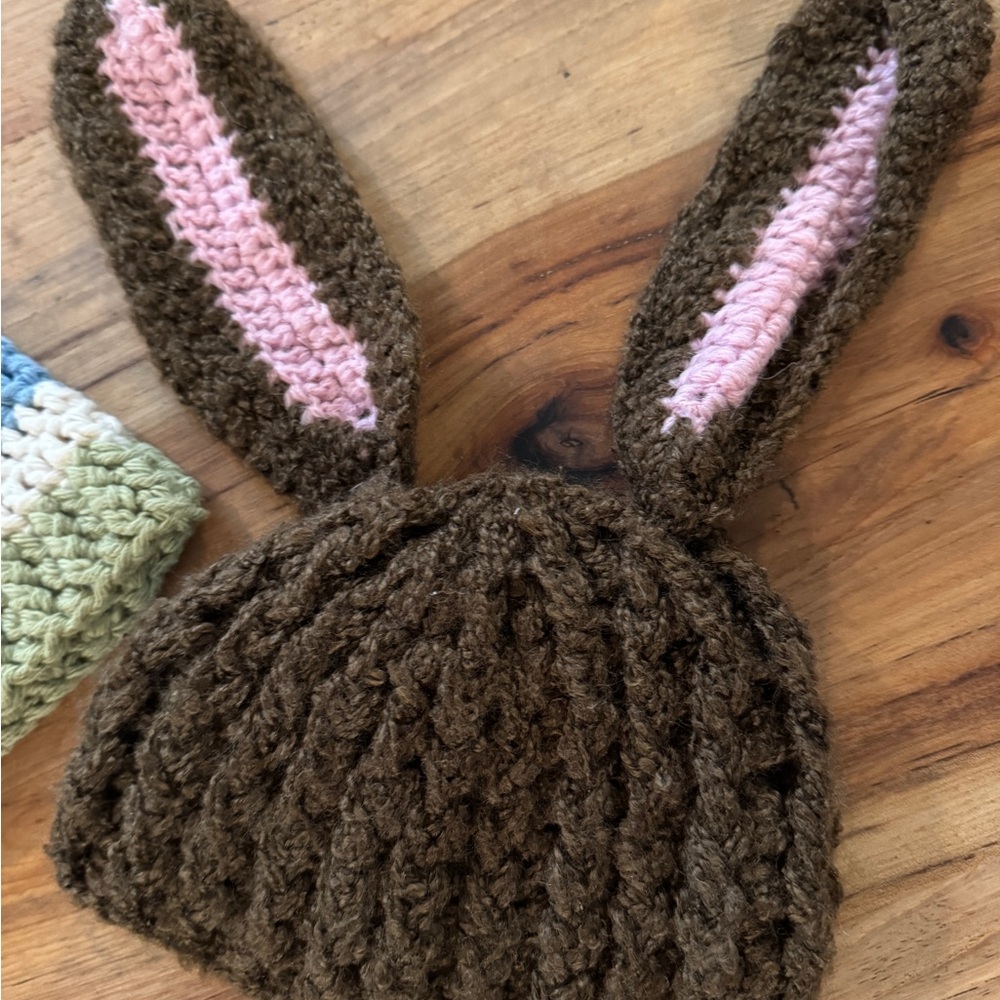 Handmade Crochet baby hats - Photography Newborn Props - Picture 6 of 6